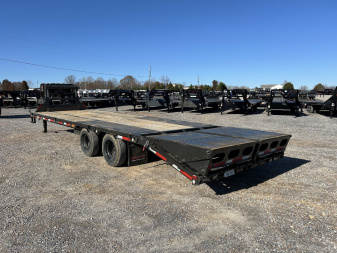 Used 2024 MAXXD 102"X28' 30K Gooseneck Flatbed Trailer