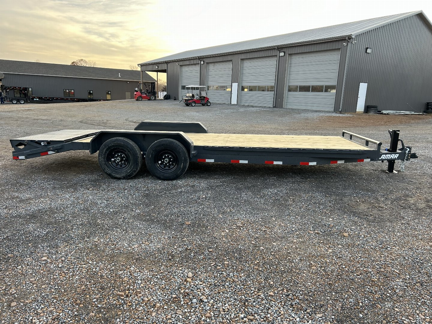 New 2025 Lamar 83" X 22' 14K Equipment Trailer