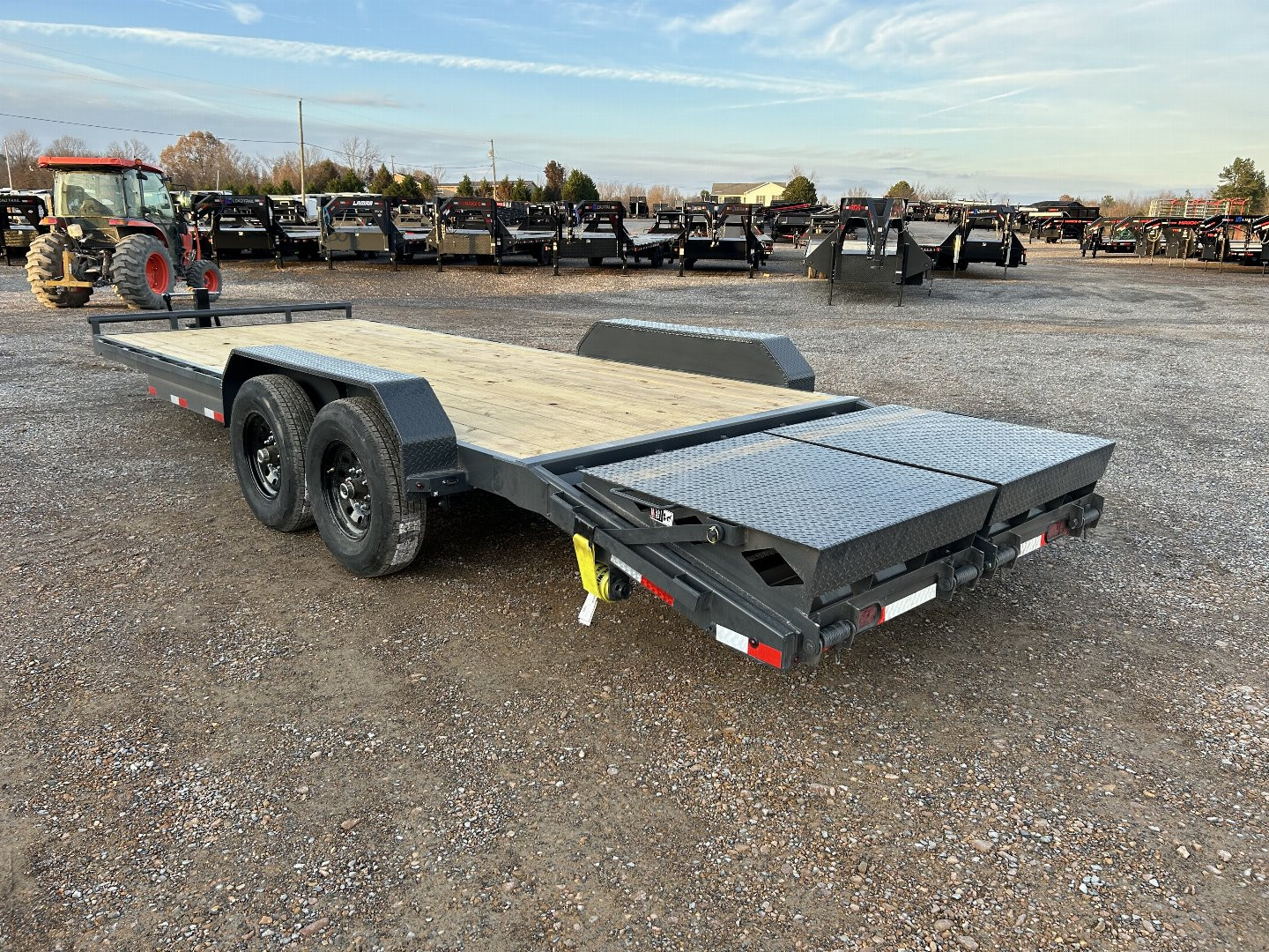 New 2025 Lamar 83" X 22' 14K Equipment Trailer