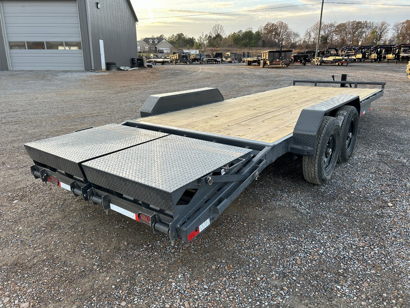 New 2025 Lamar 83" X 22' 14K Equipment Trailer