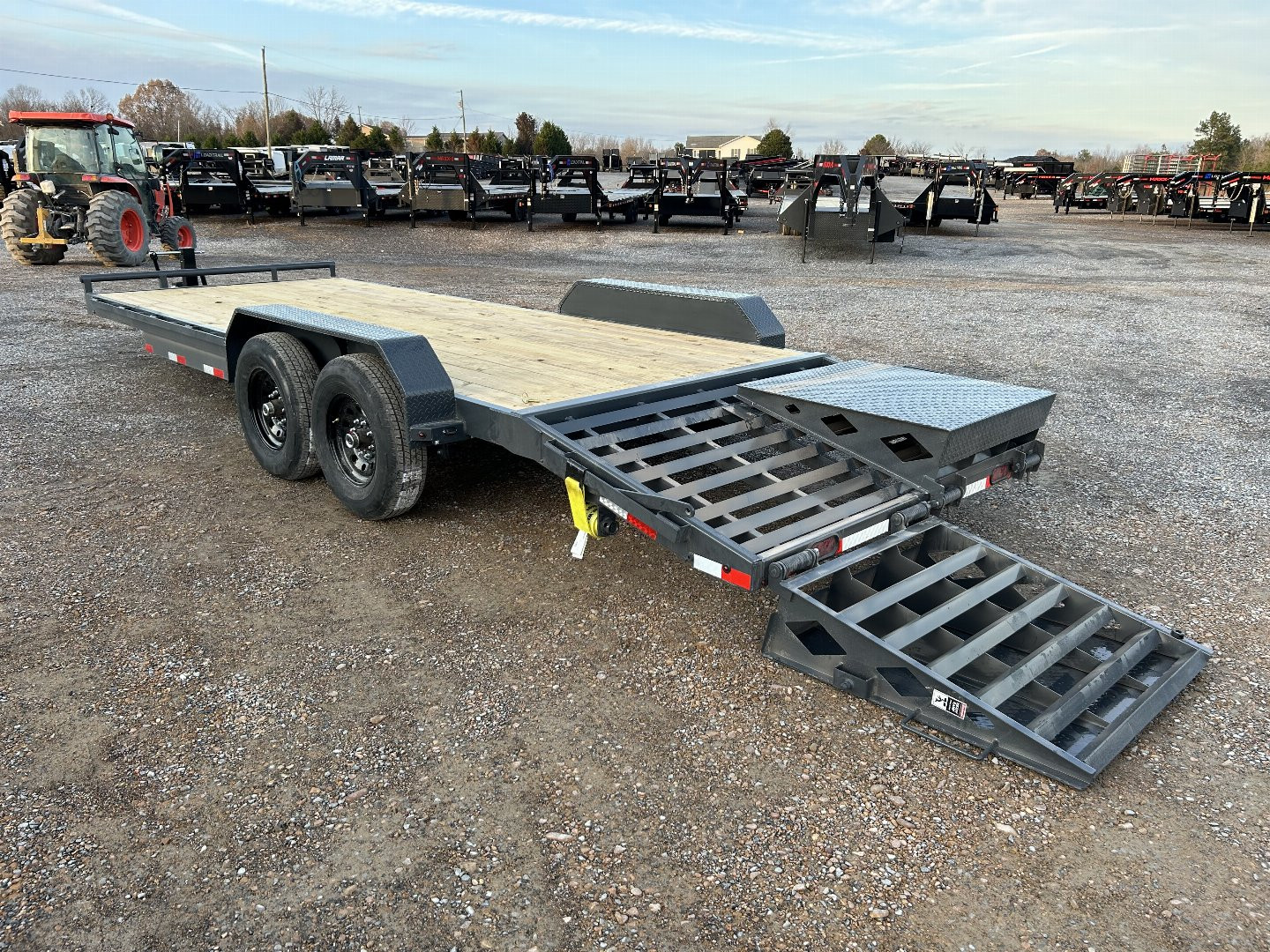 New 2025 Lamar 83" X 22' 14K Equipment Trailer