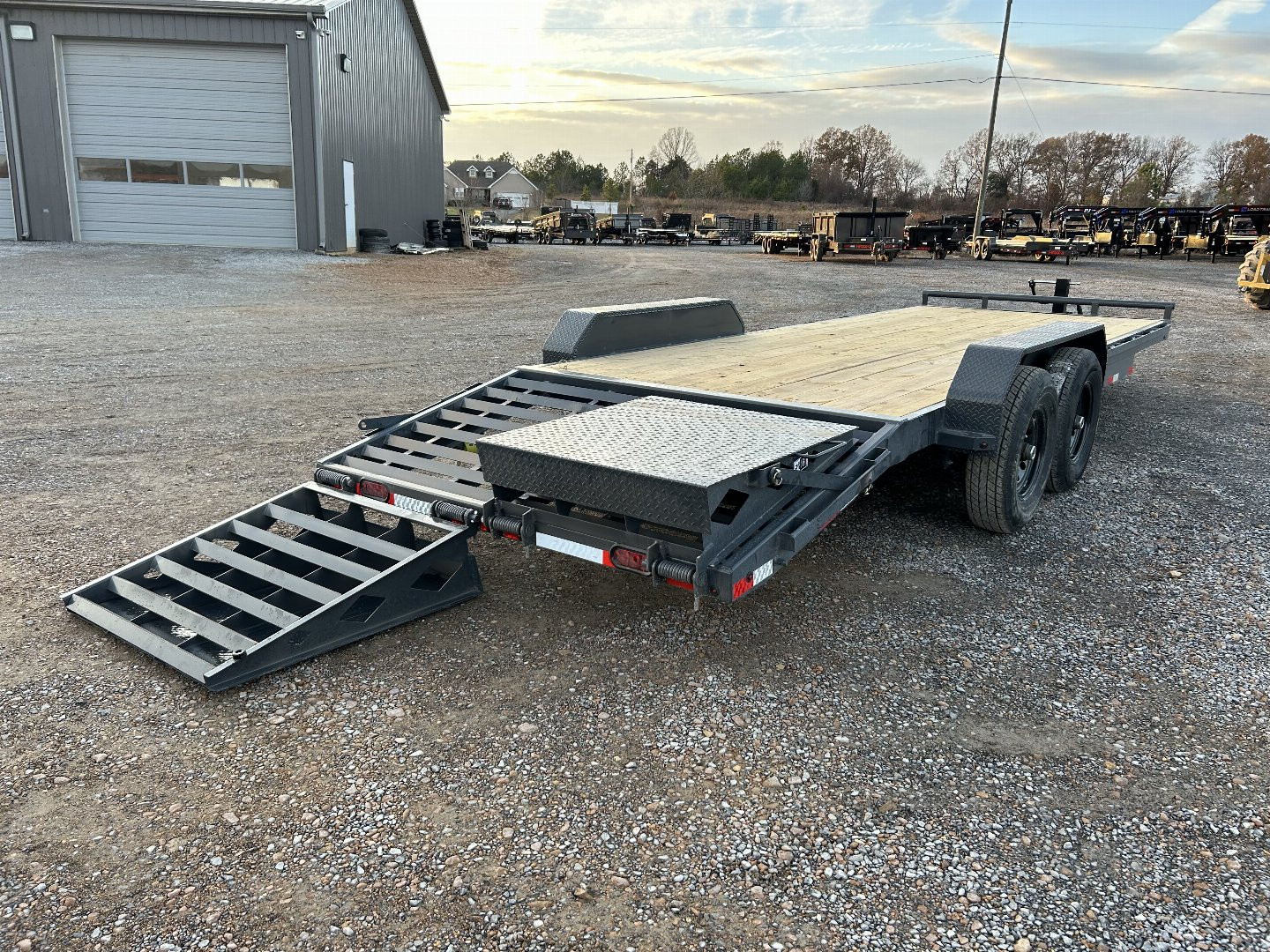 New 2025 Lamar 83" X 22' 14K Equipment Trailer