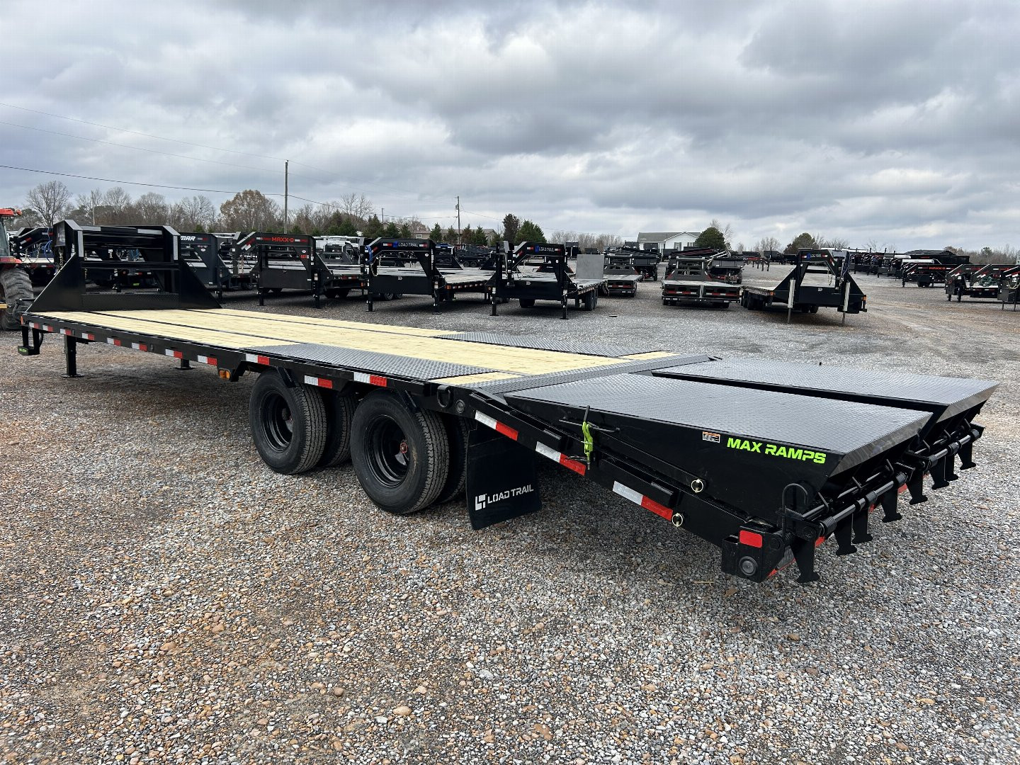 New 2025 Load Trail 102"x30' 24k Gooseneck Flatbed Trailer