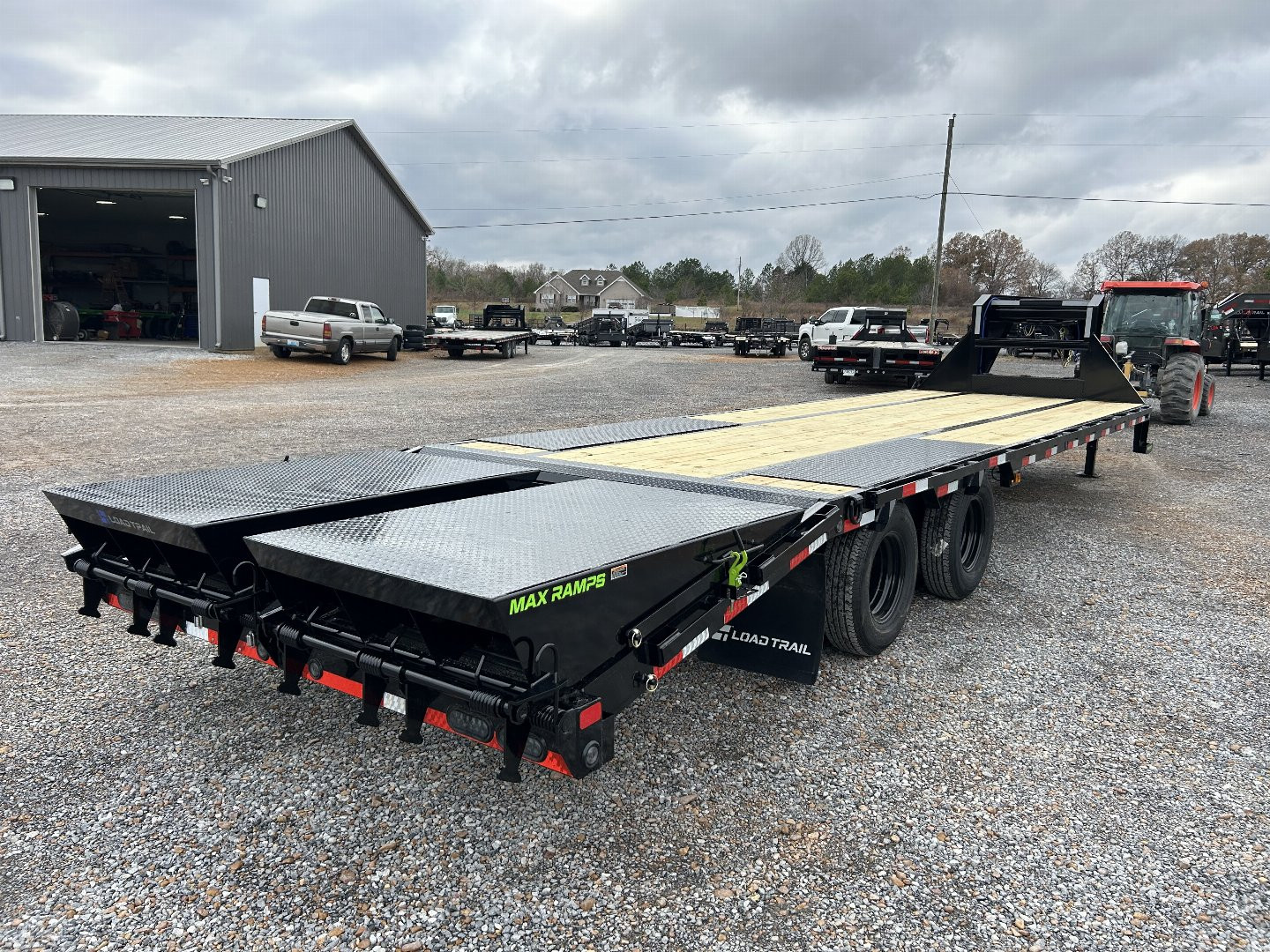 New 2025 Load Trail 102"x30' 24k Gooseneck Flatbed Trailer