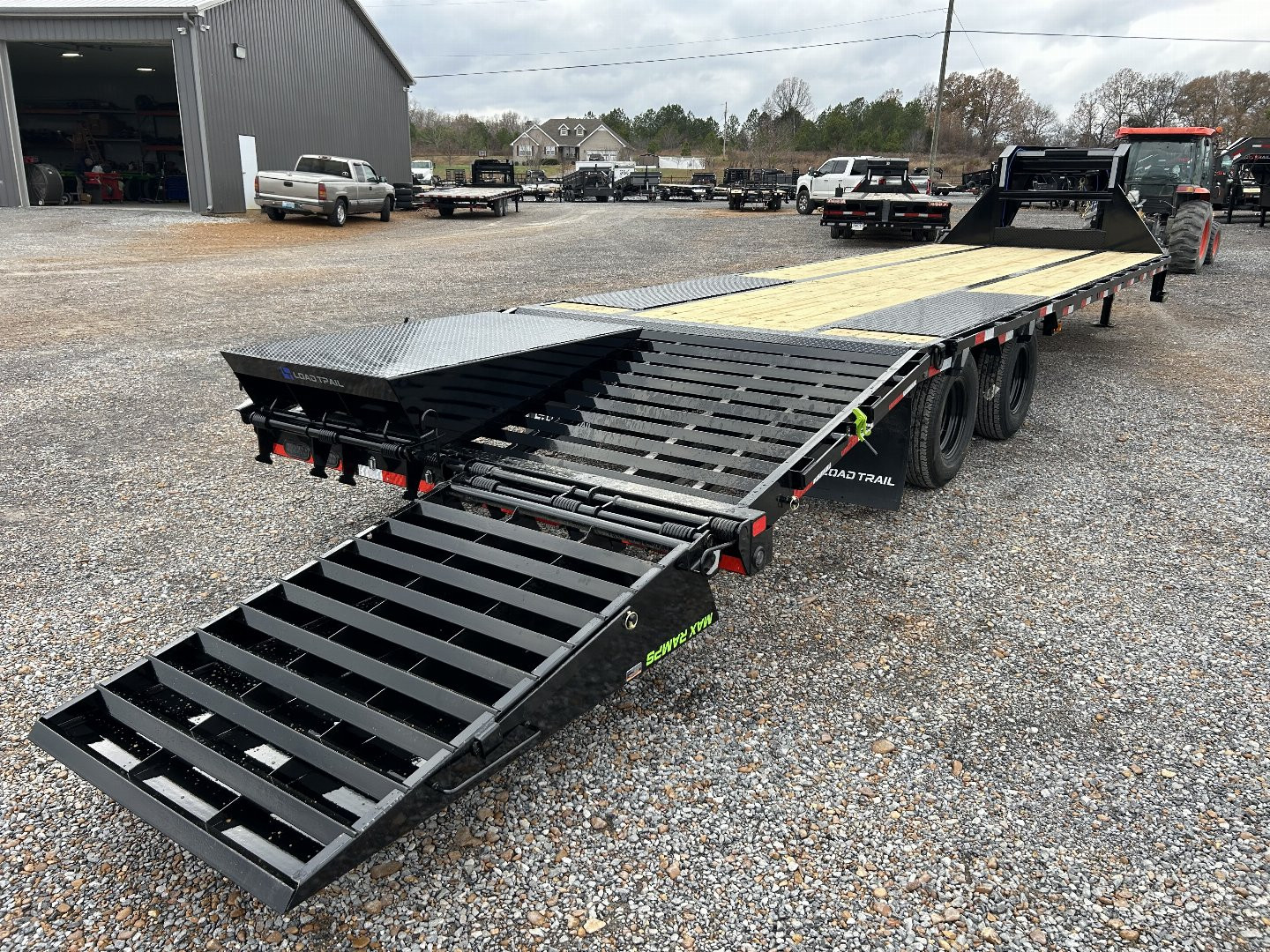 New 2025 Load Trail 102"x30' 24k Gooseneck Flatbed Trailer