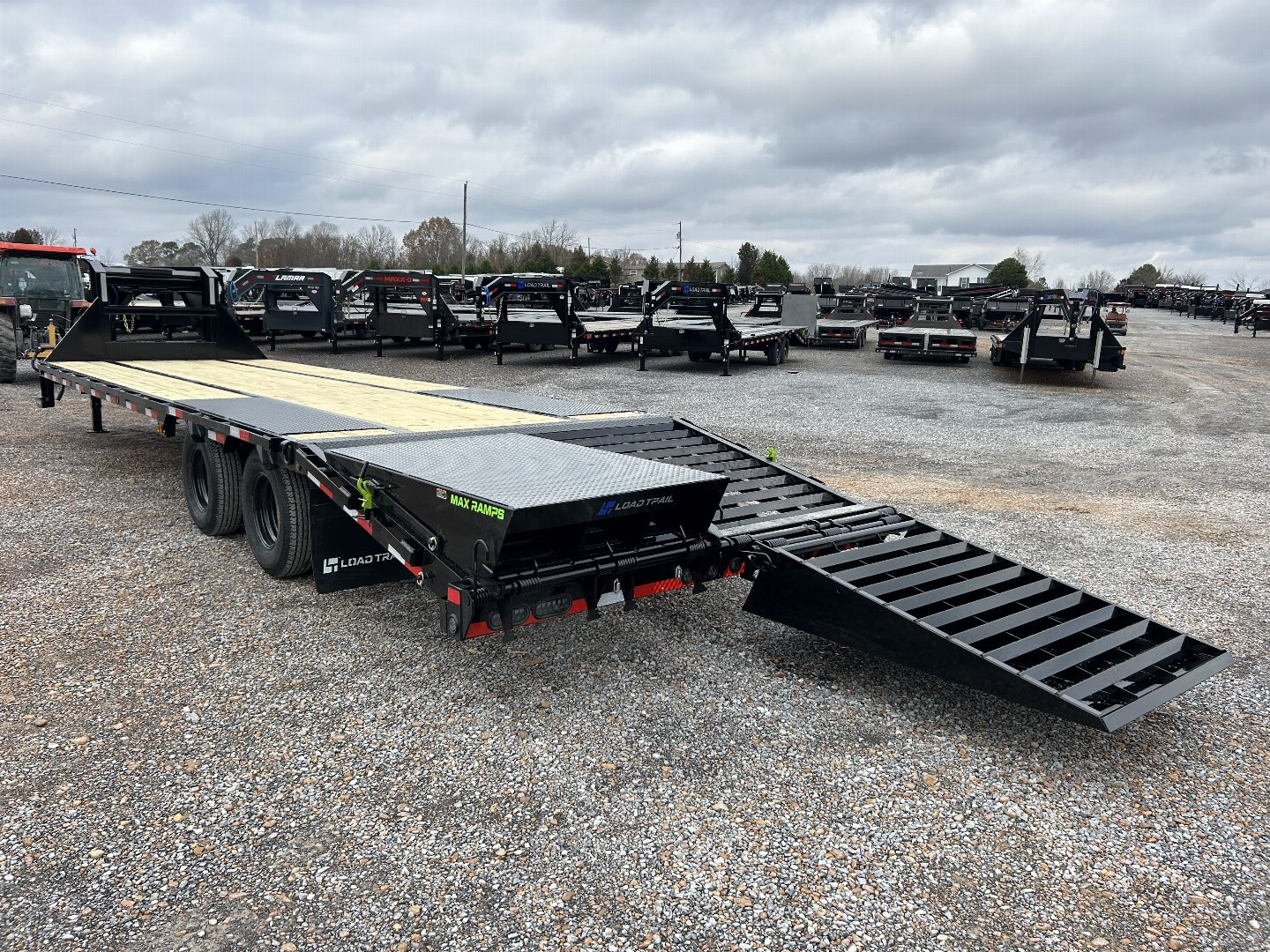 New 2025 Load Trail 102"x30' 24k Gooseneck Flatbed Trailer