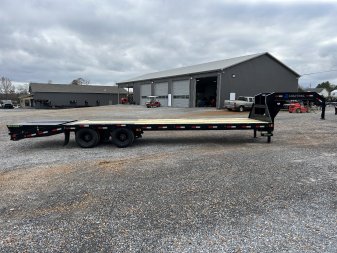 New 2025 Load Trail 102"x30' 24k Gooseneck Flatbed Trailer