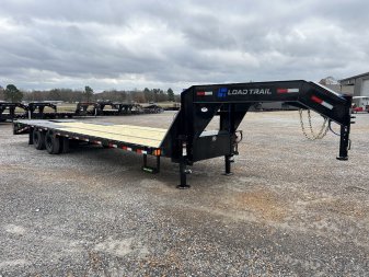 New 2025 Load Trail 102"x30' 24k Gooseneck Flatbed Trailer