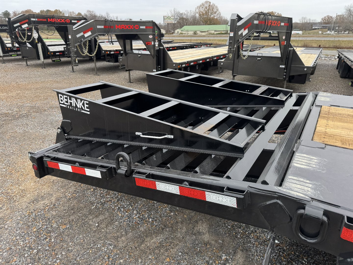 New 2025 Behnke 102"x41' 30 TON Step Deck w Ramps