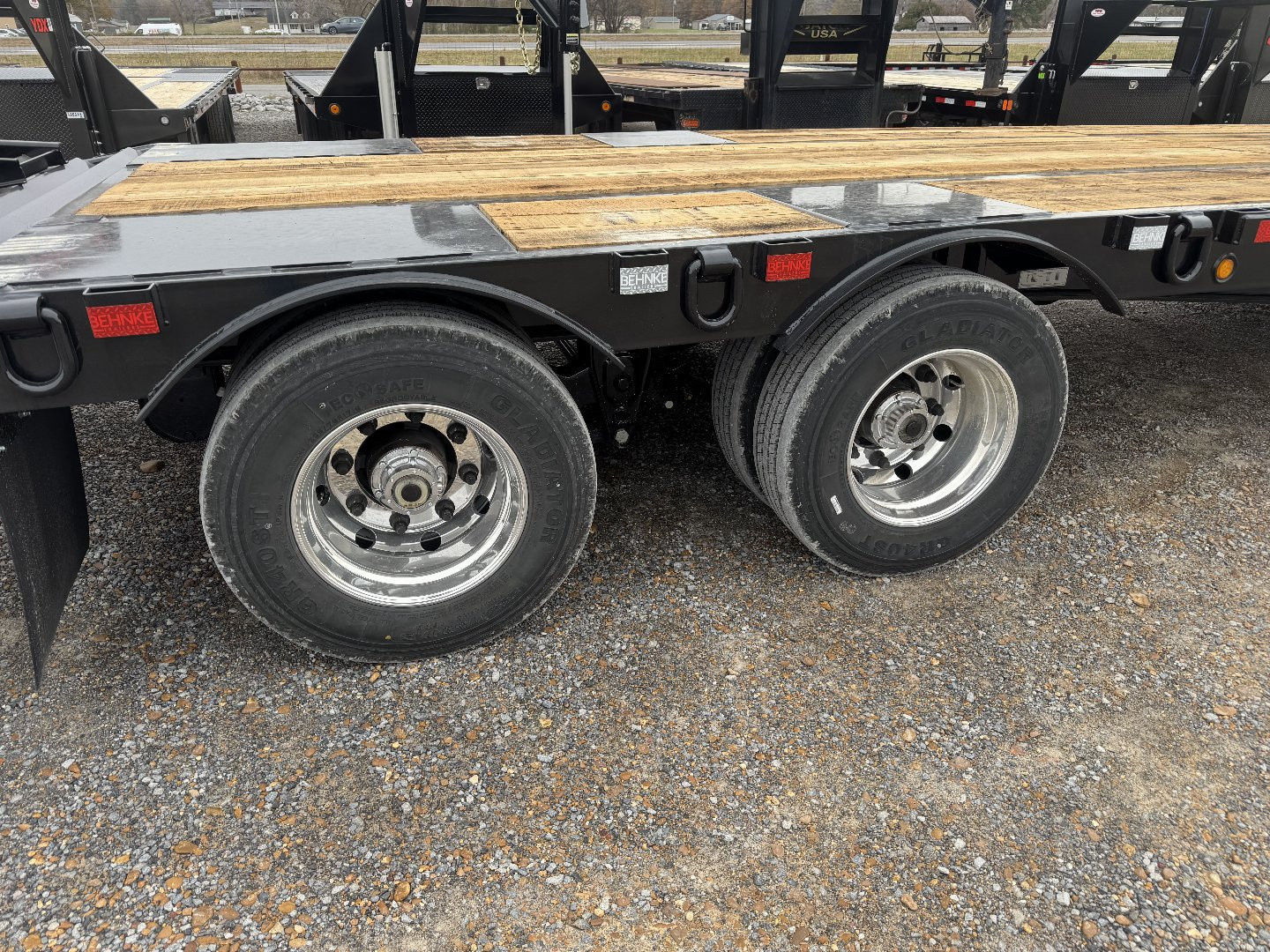 New 2025 Behnke 102"x41' 30 TON Step Deck w Ramps