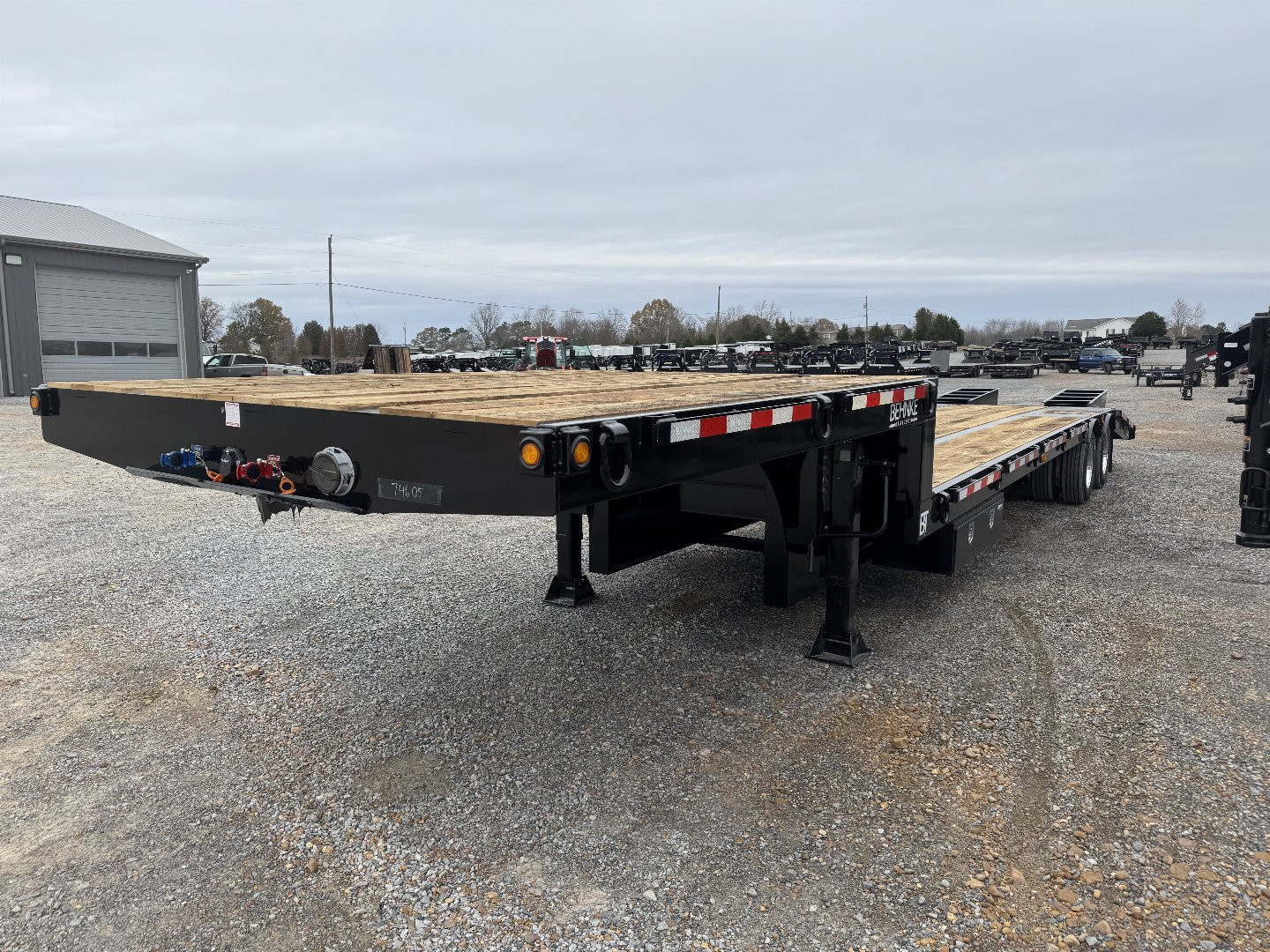 New 2025 Behnke 102"x41' 30 TON Step Deck w Ramps