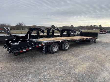 New 2025 Behnke 102"x41' 30 TON Step Deck w Ramps