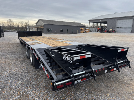 New 2025 Behnke 102"x41' 30 TON Step Deck w Ramps