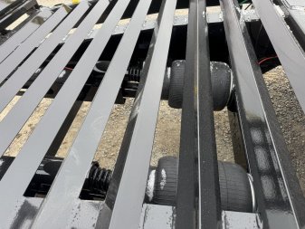 New 2025 Behnke 102"x31' 45k Pintle Hitch Tag Trailer *AIR RAMPS*