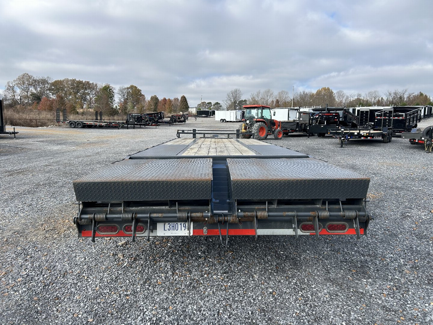Used 2023 Lamar Trailers 102" x 25' 20k Flatbed Trailer