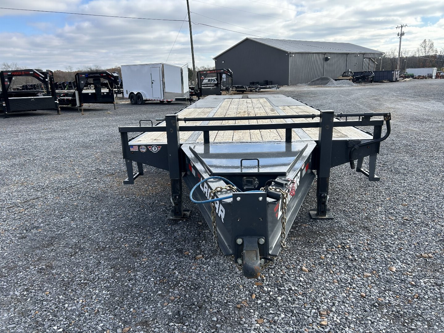 Used 2023 Lamar Trailers 102" x 25' 20k Flatbed Trailer