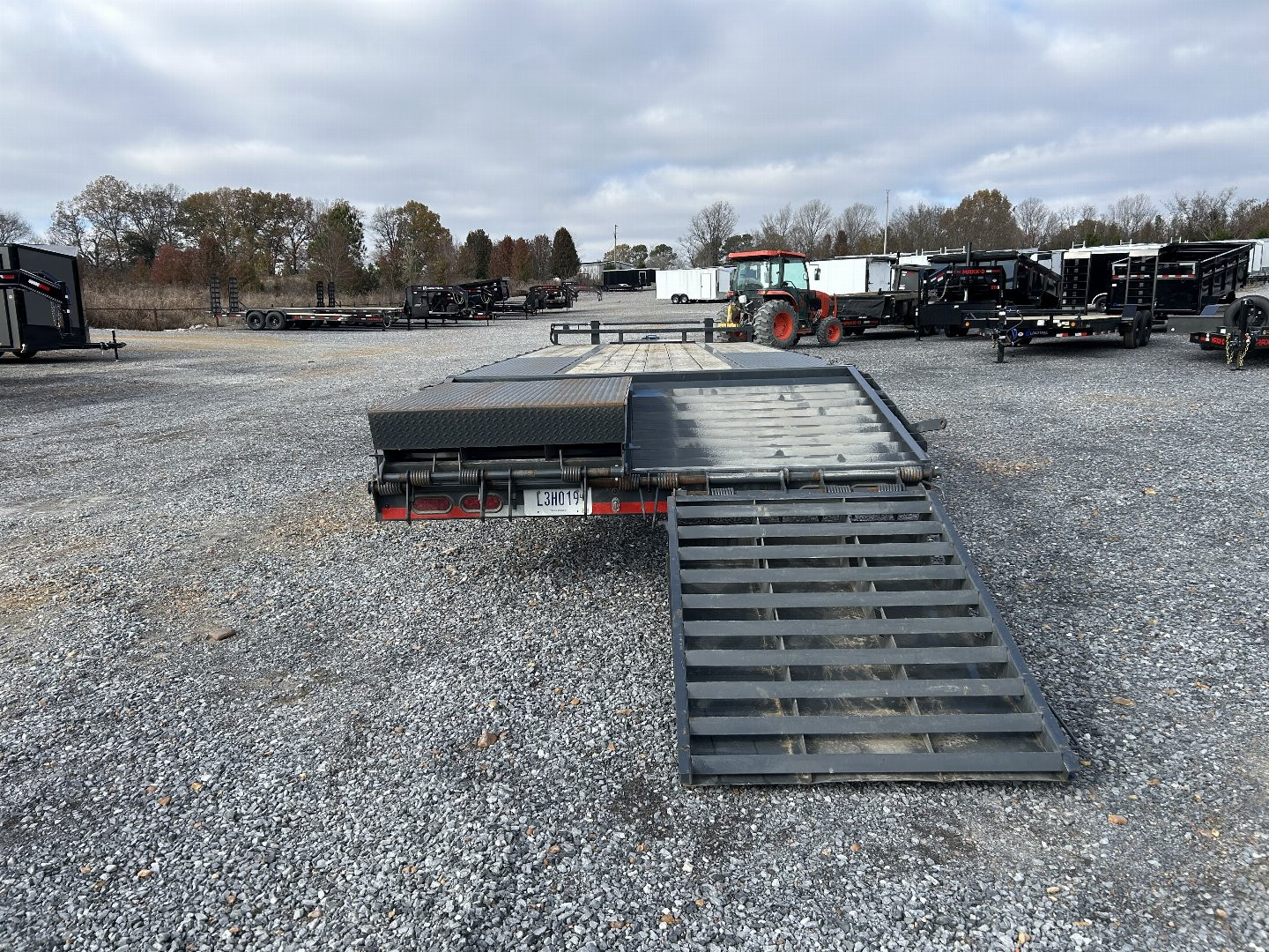 Used 2023 Lamar Trailers 102" x 25' 20k Flatbed Trailer