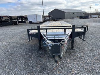 Used 2023 Lamar Trailers 102" x 25' 20k Flatbed Trailer