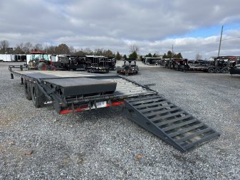 Used 2023 Lamar Trailers 102" x 25' 20k Flatbed Trailer