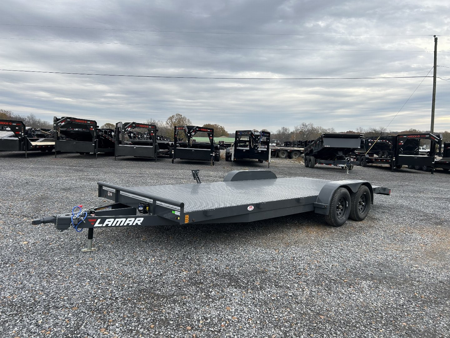 New 2025 LAMAR 83"X20' 7K Car Hauler