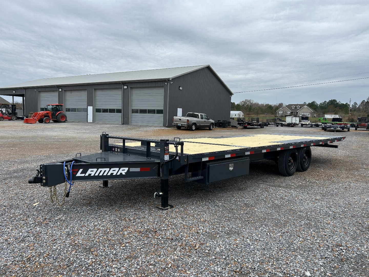 New 2025 Lamar 102"X24' 16K Deckover Tilt Trailer