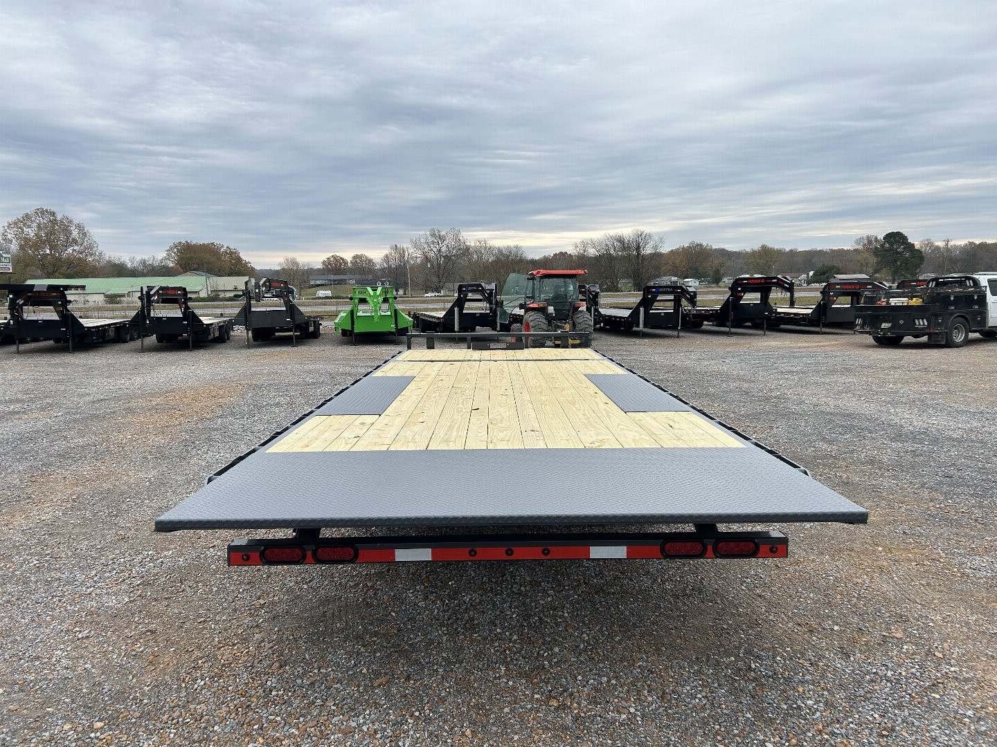 New 2025 Lamar 102"X24' 16K Deckover Tilt Trailer