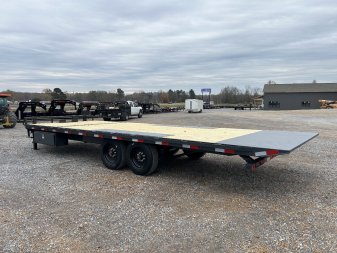 New 2025 Lamar 102"X24' 16K Deckover Tilt Trailer