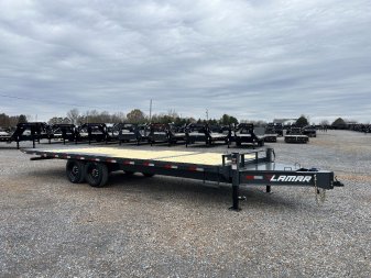 New 2025 Lamar 102"X24' 16K Deckover Tilt Trailer