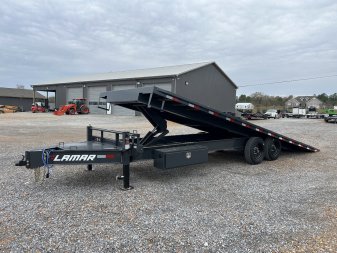 New 2025 Lamar 102"X24' 16K Deckover Tilt Trailer
