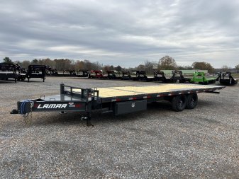 New 2025 Lamar 102"X24' 14K Deckover Tilt Trailer