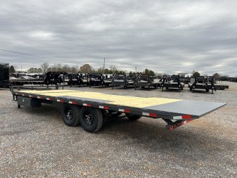 New 2025 Lamar 102"X24' 14K Deckover Tilt Trailer