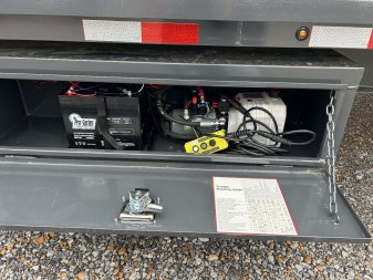 New 2025 Lamar 102"X24' 14K Deckover Tilt Trailer