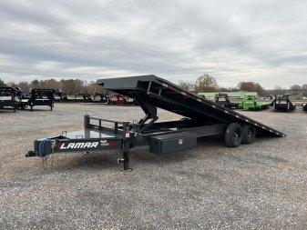 New 2025 Lamar 102"X24' 14K Deckover Tilt Trailer