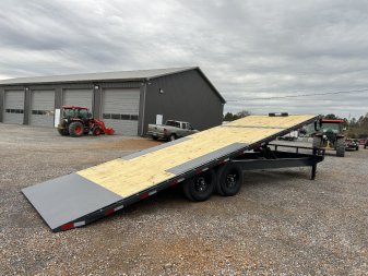 New 2025 Lamar 102"X24' 14K Deckover Tilt Trailer