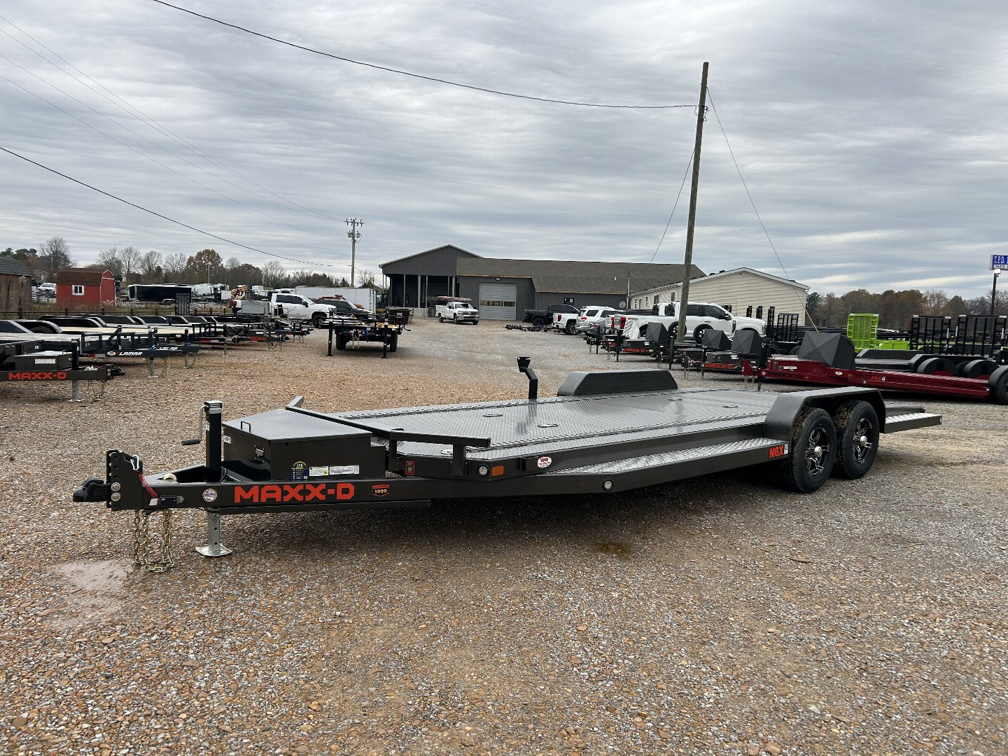 New 2024 MAXXD N6X 83"X22' 10K Car Trailer