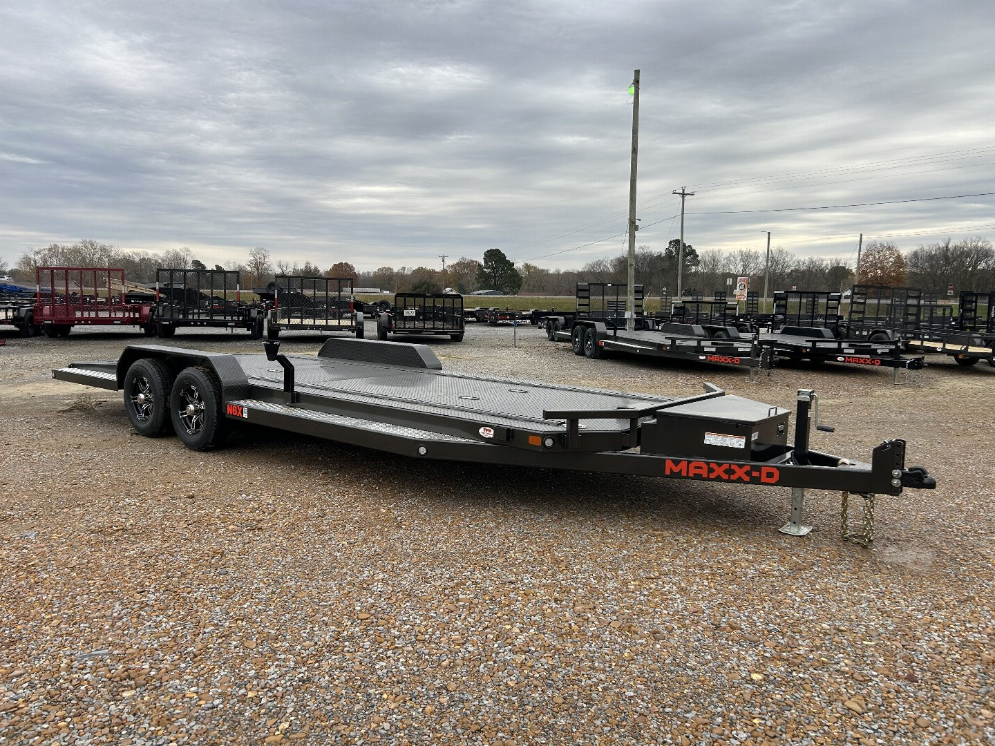 New 2024 MAXXD N6X 83"X22' 10K Car Trailer