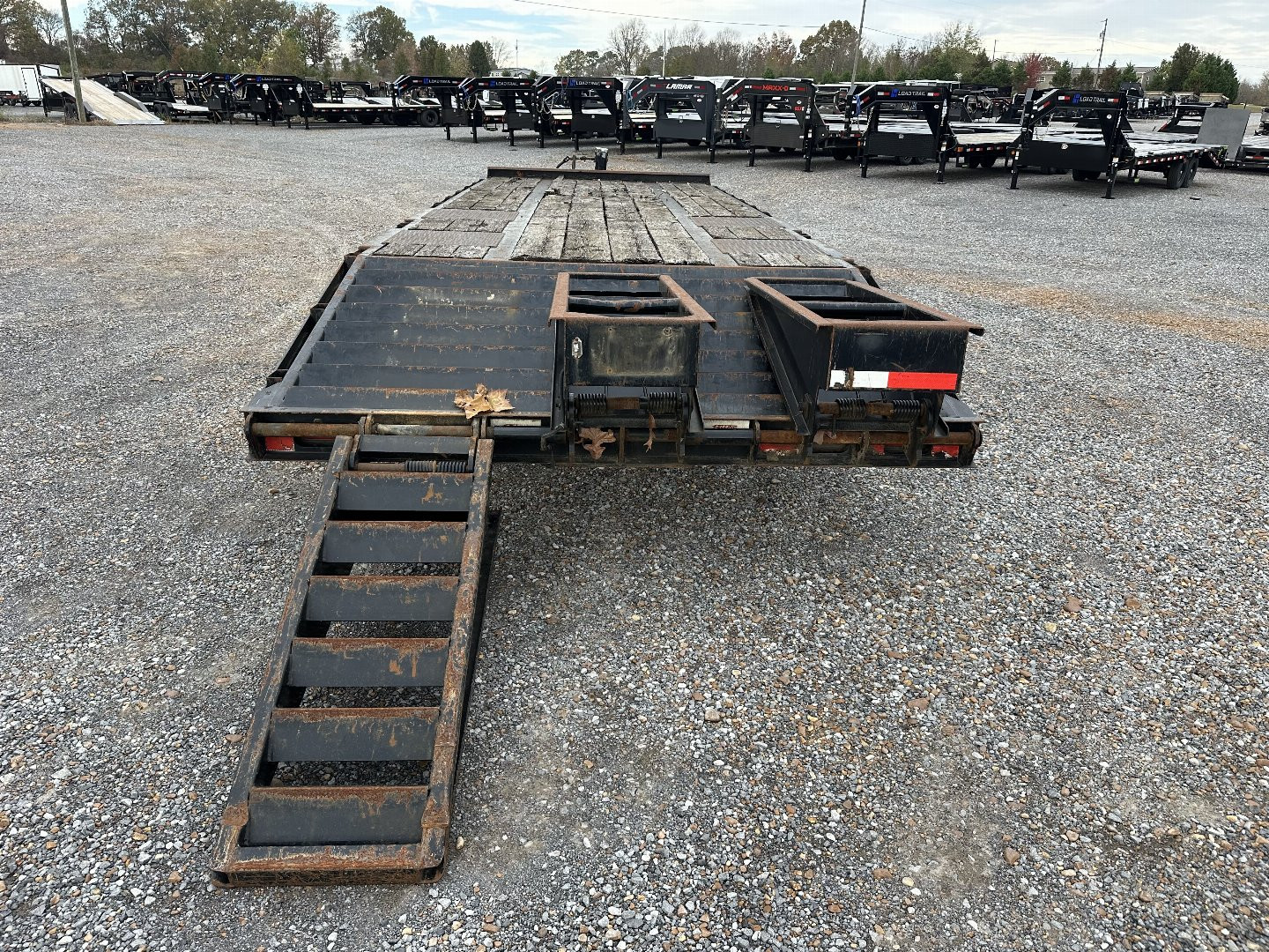 Used 2015 Felling Trailers FT-30-2 Flatbed Trailer