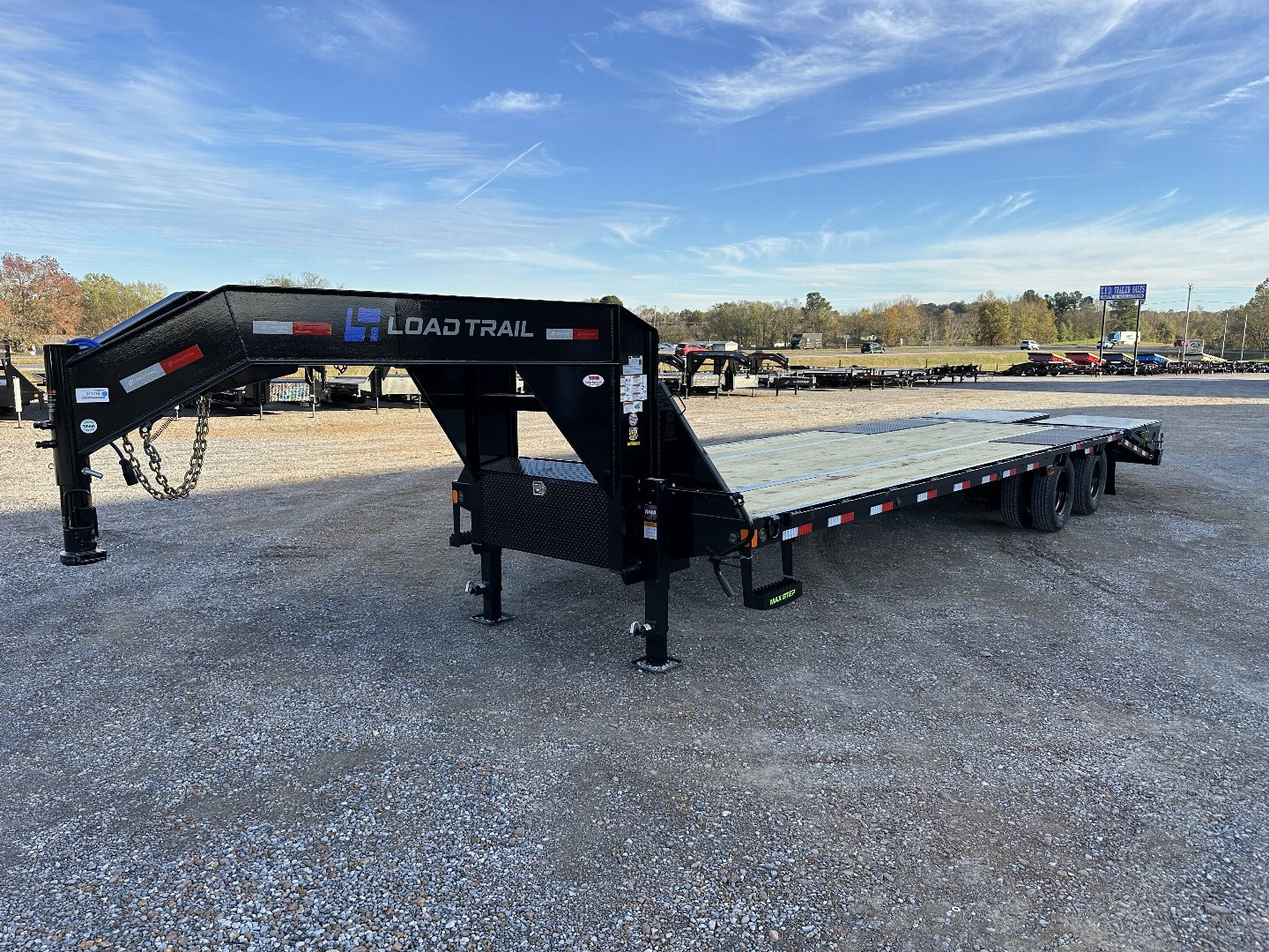 New 2025 Load Trail 102"x30' 24k Gooseneck Flatbed Trailer