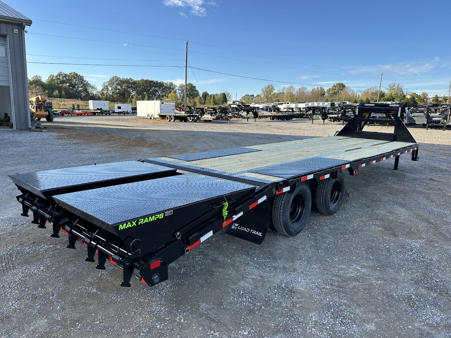 New 2025 Load Trail 102"x30' 24k Gooseneck Flatbed Trailer