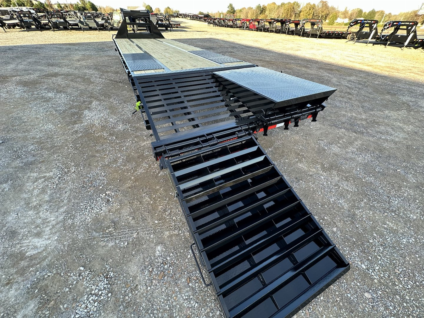 New 2025 Load Trail 102"x30' 24k Gooseneck Flatbed Trailer