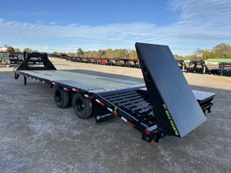New 2025 Load Trail 102"x30' 24k Gooseneck Flatbed Trailer