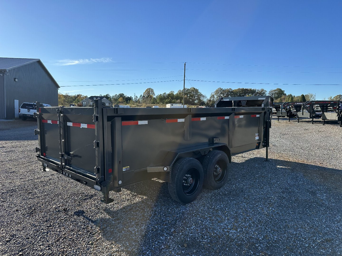 New 2025 MAXXD Gooseneck Dump Trailer | 16' x 83' 24K GVWR