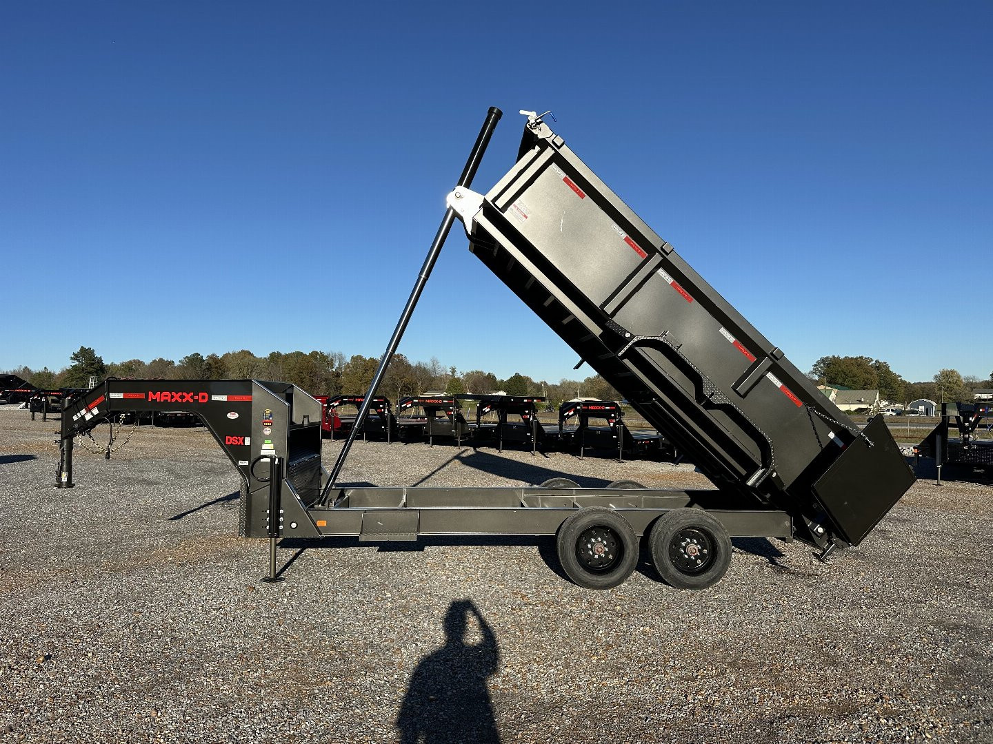 New 2025 MAXXD Gooseneck Dump Trailer | 16' x 83' 24K GVWR