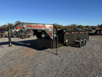 New 2025 MAXXD Gooseneck Dump Trailer | 16' x 83' 24K GVWR