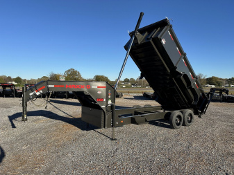 New 2025 MAXXD Gooseneck Dump Trailer | 16' x 83' 24K GVWR
