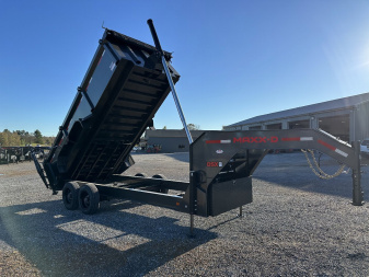 New 2025 MAXXD Gooseneck Dump Trailer | 16' x 83' 24K GVWR