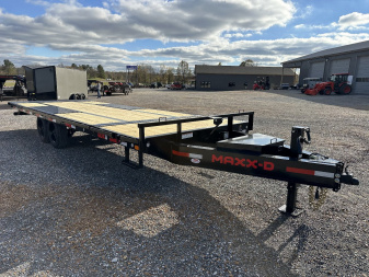 New 2025 MAXXD 102"X24' 17.6K Deckover Gravity Tilt Trailer