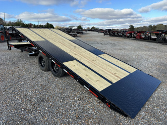 New 2025 MAXXD 102"X24' 17.6K Deckover Gravity Tilt Trailer