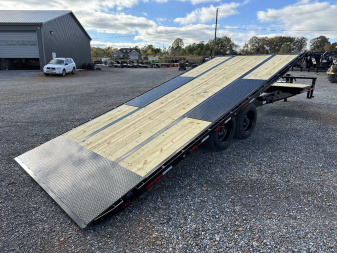New 2025 MAXXD 102"X24' 17.6K Deckover Gravity Tilt Trailer