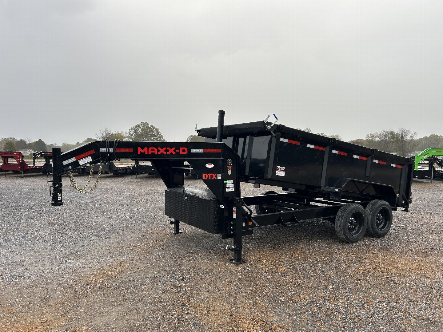 New 2025 MAXXD Gooseneck Dump Trailer | 14' x 83" 18K GVWR
